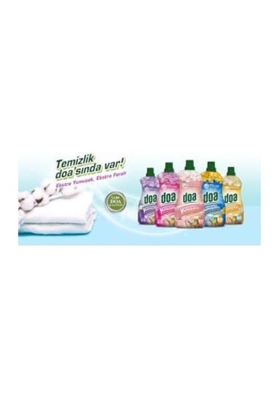 Doa Konsantre Yumuşatıcı Pudra Kokulu 1500 Ml