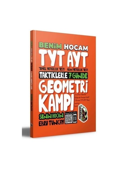 2022 TYT AYT Taktiklerle 7 Günde Geometri Kampı  -  Ebru Tuncay  -  Benim Hocam Yayınları