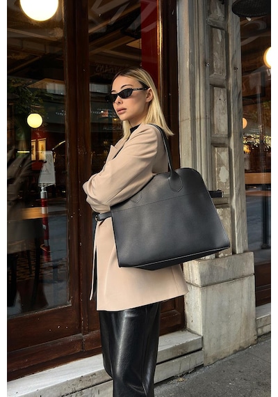 Shule Bags Piedra Omuz Çantası Siyah Siyah