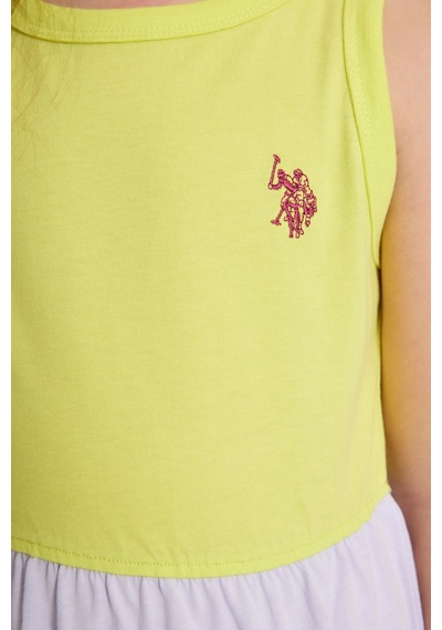 U.S. Polo Assn. Kız Çocuk Fıstık Elbise Örme 50325651-vr087
