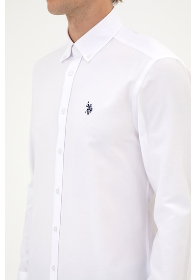 U.S. Polo Assn. U.s. Polo Assn. Erkek Beyaz Gömlek Basic 50324708-vr013