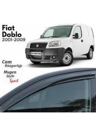 Doblo 1 Cam Rüzgarlığı Piano Black