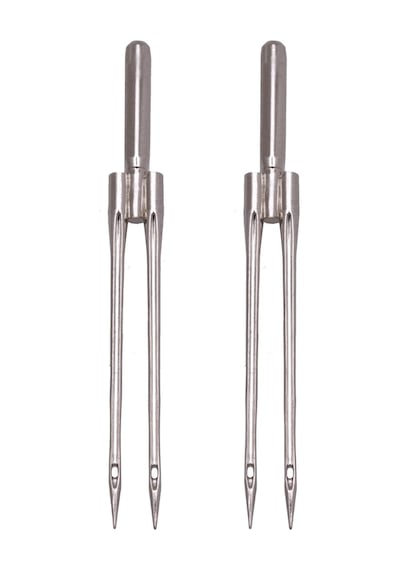 Singer İkiz İğne 2025 90/14 3 Mm İğne, Metal, Gümüş, 7 X 0,03 X 4 Cm