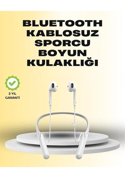 Yüksek Kapasiteli Pil Destekli Boyun Askılı Kulaklık 100 Saat Dayanıklı Slicer