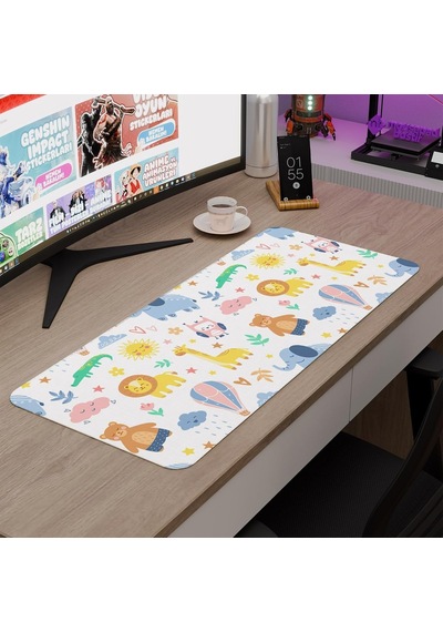 Çocuk Gaming Mouse Pad Kauçuk Kaymaz Taban Mousepad V2, 70x30 Xl