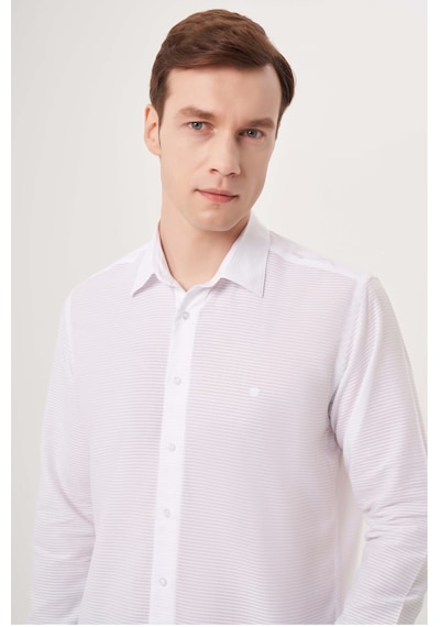 Bisse Erkek Regular Fit Spor Gömlek Beyaz Gm23y231089 D01 Beyaz