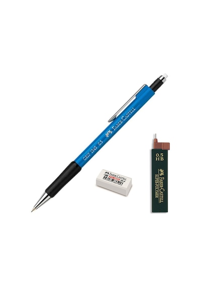 Faber Grip Iı 1345 0.5 Uçlu Kalem Seti Mavi 5091207100 Mavi