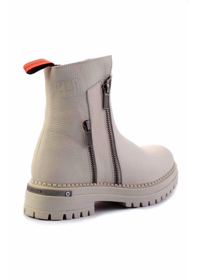 Harley Davidson Beige Leather Kadın Bot & Bootie Hd0777003903 001