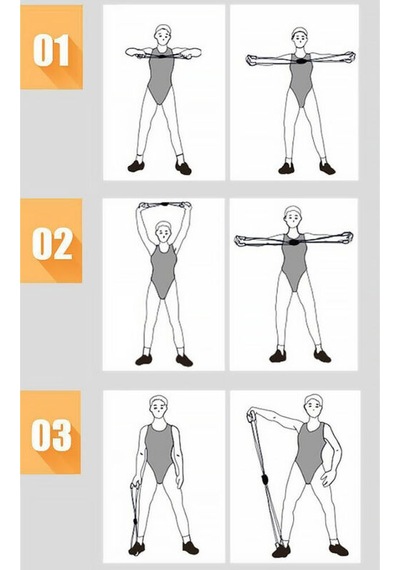 Pilates Direnç Lastiği Egzersiz İpi Elastik Pilates Halatı Yoga İp