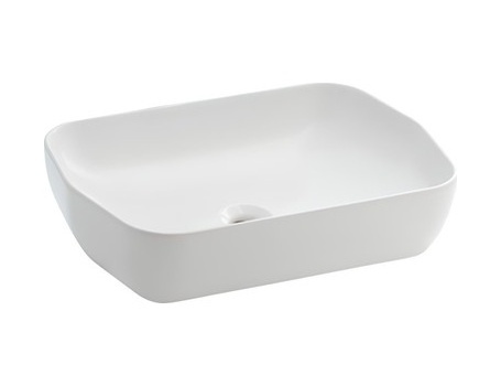 Parlak Beyaz Lavabo 55 Cm, Modern Ve Kaliteli Malzeme 508 Yeşil