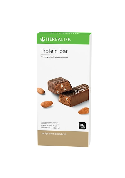 Protein Bar Vanilya Aromalı Bademli 14'lü Paket