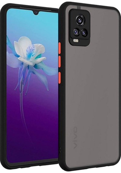Vivo Y73 London Serisi Darbeye Dayanıklı Kılıf - Siyah AL3415