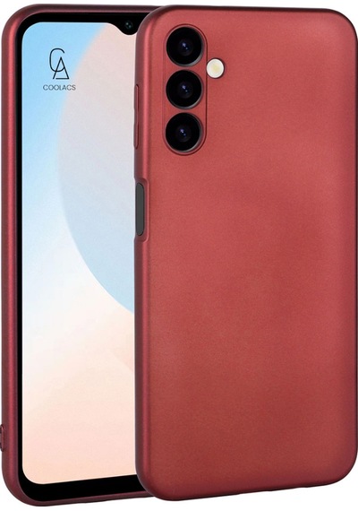 Samsung Galaxy Uyumlu A16 İle Telefon Kılıfı Ve 5d Tam Kaplayan Cam Ekran Koruyucu Kirmizi
