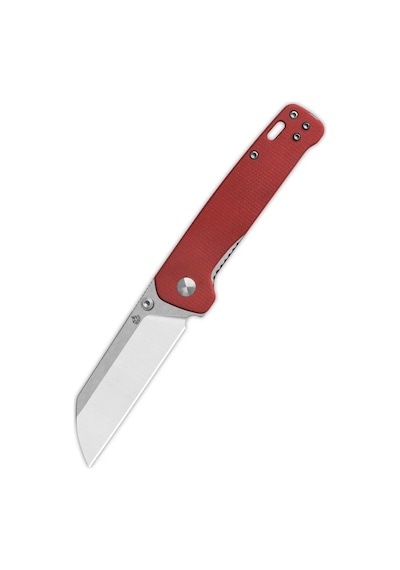 Qsp Penguin V2 Kırmızı Micarta Sap Liner Lock D2 Çelik Kamp Çakı Qs130v2-d1 Kum