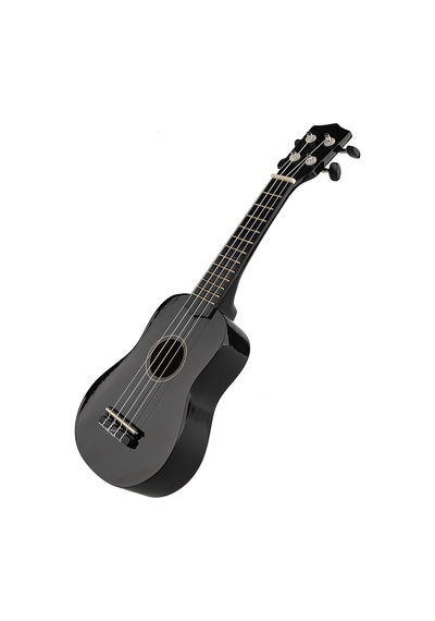 Adams 21'' Soprano Boy Siyah Renk Ukulele Gitar-Pena