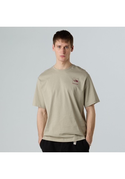 The North Face M Coordinates Relaxed Ss Tee Erkek T-shirt-30477 Gri