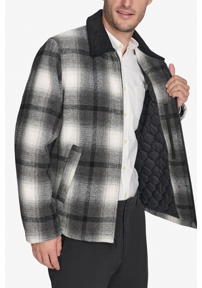 Dockers Wool Blend Laydown Collar James Dean Kadife Yakalı Mont Red Kırmızı
