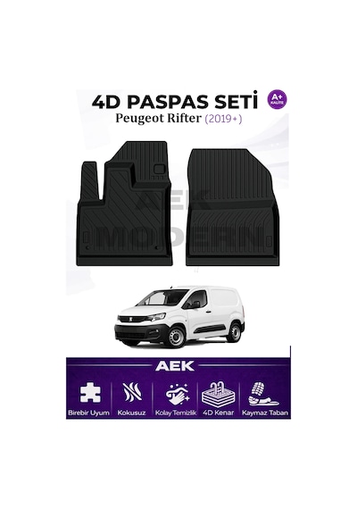 Peugeot Rifter/partner 3 4d Paspas Seti 2019 Sonrası A++ Kalite 2 Parça