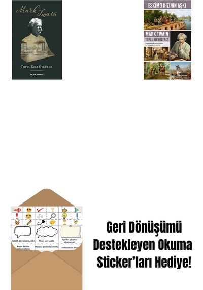 Toplu Kısa Öyküler + Eskimo Kızının Aşkı + Okuma Sticker'ları
