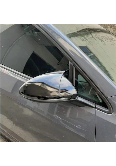 Vw Golf 7 - 7.5 Batman Yarasa Ayna Kapağı Piano Black