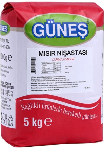 Güneş Mısır Nişastası 5 KG