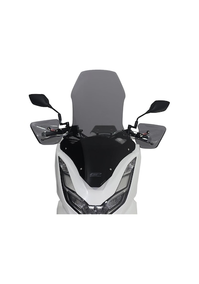 GP Kompozit Honda PCX 125 2021-2024 Uyumlu Ön Tur Camı Şeffaf 79 cm