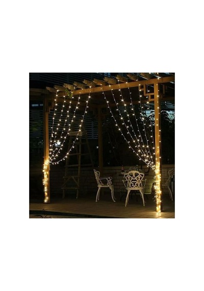 Dgc Avm 2x2 Metre 320 Led 8 Fonskiyonlu Dekoratif Led Günışığı Perde Diğer