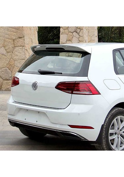 Vw Golf 7/7,5 R Spoiler Parlak Siyah Spoyler Plastik İthal 2012-2020