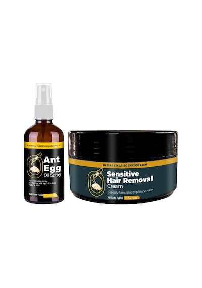 Ant Egg Oil & Cream: Ağda50 Ml Karınca Yumurtası Yağı Ve 50 Ml Tüydökücü Set