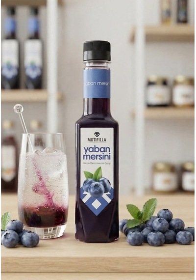 Yaban Mersini Şurup 250 Ml. 350 Gr.