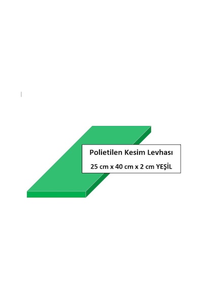 40X60X4 Polietilen Kesim Levhası Kırmızı