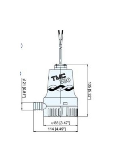 Tmc Sr12104 Sintine Pompası 12v 500 Gph