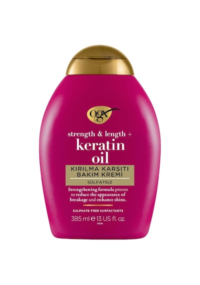 Keratin Oil Saç Bakım Kremi 385 Ml