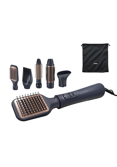 Philips Saç Şekillendirme Ve Kurutma Seti BHA530/00,Argan Yağı Seramik Kaplama, 5 Aparat,3 Isı Ve Hız Ayarı
