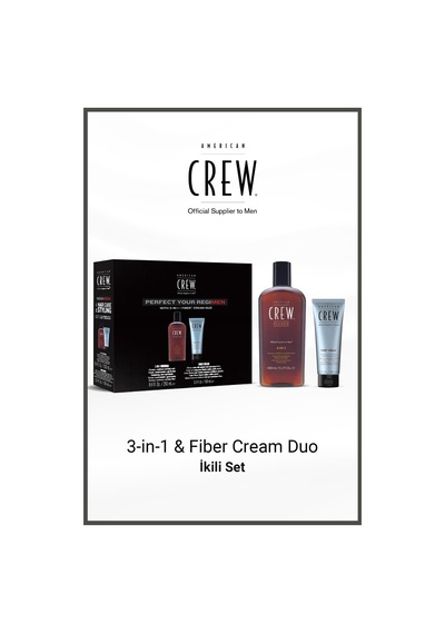 American Crew Regımen 3 In 1 Classıc 250ml & Fıber Cream 100ml Duo Diğer
