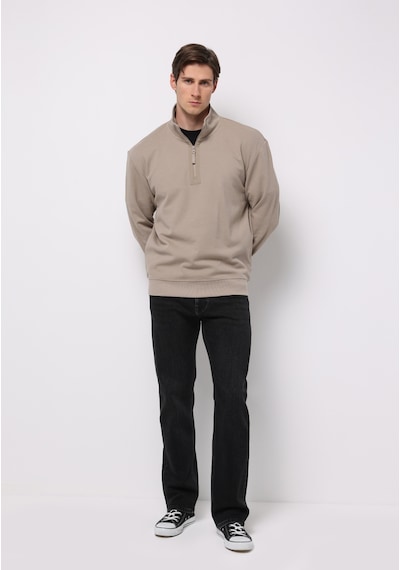 Colin's Colins Comfort Fit Erkek Bej Sweatshirt Cl1076495 Q1.v2 Beı Bej