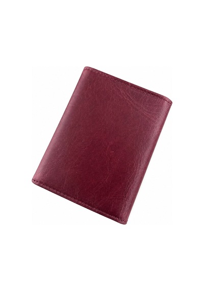 Alphaclub Bag Erkek Hakiki Deri Bordo Mıknatıslı Cüzdan Ve Kartlık