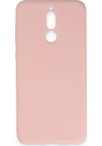 Newface - 813 - Huawei Mate 10 Lite Kılıf Nano İçi Kadife Silikon - Csmo-tex - - Pudra