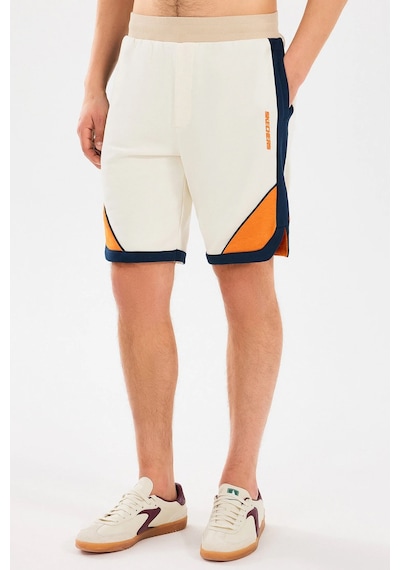 Skechers Diagonal Erkek Şort Beyaz