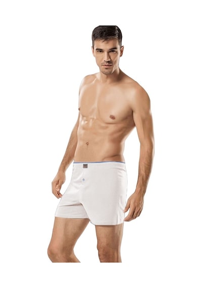 Erkek Boxer 4 Adet Tutku Düğmeli Şort Boxer