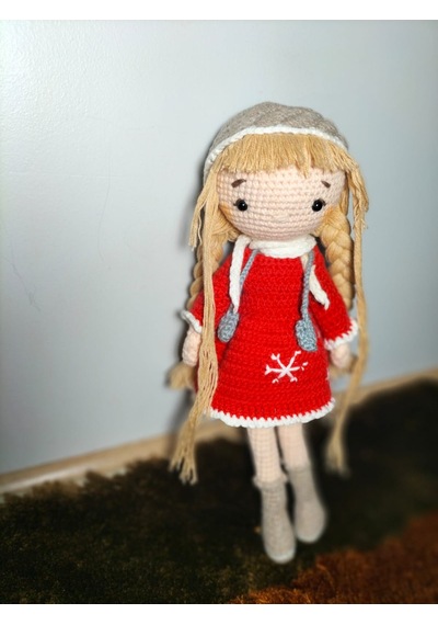 Kış Bebeği Amigurami Oyuncak