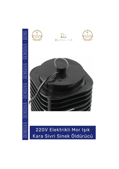 Sineklöldürücü 220v Elektrikli Sinek Kıran Pratik Gece Lambası Led Mor Işık Kara Sivri Sinek Öldürü