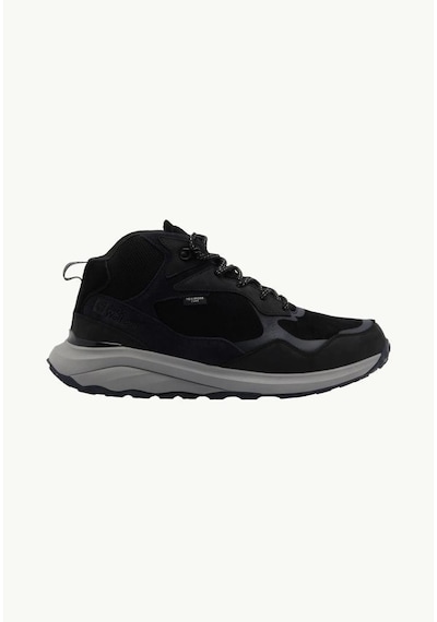 Jack Wolfskin A62132 6350 Camp Fever Texapore Mid M Phantom Erkek Outdoor Bot Siyah