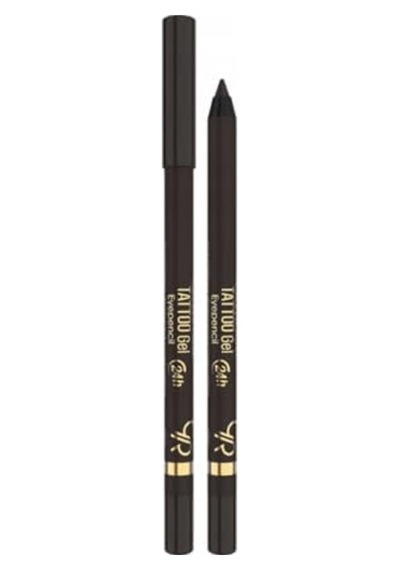 Tattoo Gel Eyepencil No: 102 Dark Brown - 24 Saat Kalıcı Suya Dayanıklı Jel Göz Kalemi 00