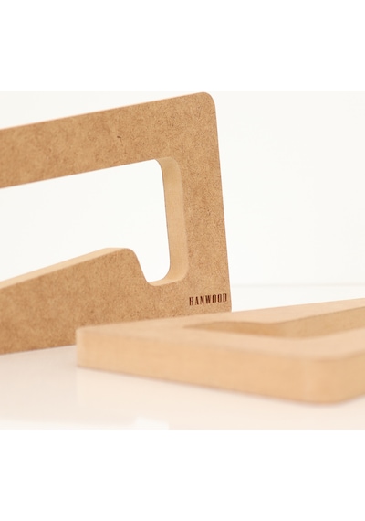 Hanwood Ahşap Laptop Standı - Laptop Yükseltici - 15" Ve Üzeri