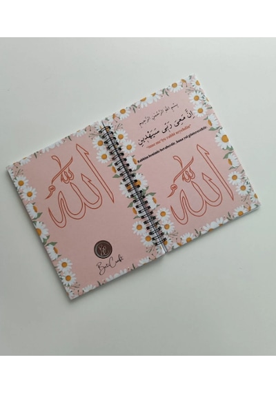 Namaz Cüz Zikir Takip Çizelgesi, İslami Planlayıcı Çok Renkli