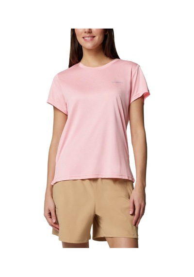 Columbia Bluevista Hill Short Sleeve Crew Kadın Tişört C-colal3349b30669 Pembe
