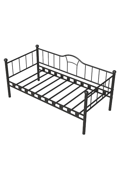Missidea Kamelya Sedir Metal Siyah Karyola 90x190 Cm 90 x 190 CM