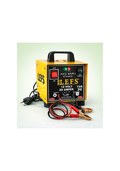Akü Şarj Cihazı Redresör 12 Volt 20 Amper 180 Ampere Kadar Şarj Yerli Üretim