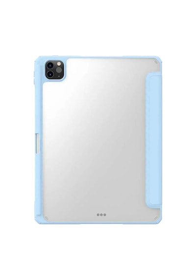 Baseus Minimalist Apple İpad Uyumlu Pro 13" Tablet Kılıfı - Mavi Kapaklı Kılıf